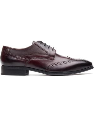 Base London Steeple Derby Shoes - Brown