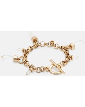 AllSaints Eryka Pendent Bracelet - Metallic