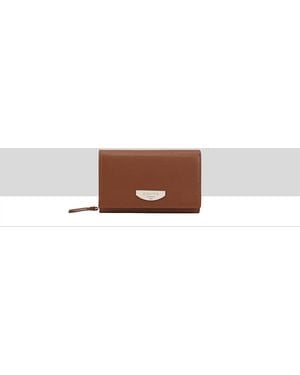 Dents Lavinia Leather Purse - Brown
