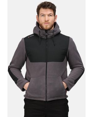 Regatta Hooded Jacket Polyester Iron - Black