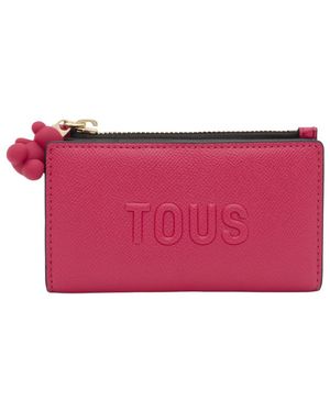 Tous Brenda Fuchsia Wallet - Pink
