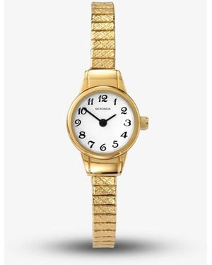 Sekonda Easy Reader Plated Expandable Watch 4474 - Metallic