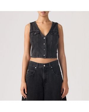 Levi's Bella Denim Corset - Blue