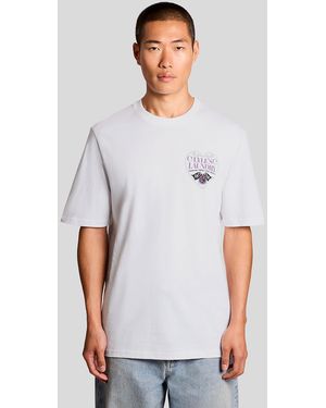 Lyle & Scott Chest Graphic T-Shirt - White