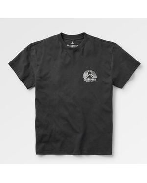 Passenger Elbio Relaxed Fit Cotton T-Shirt - Black