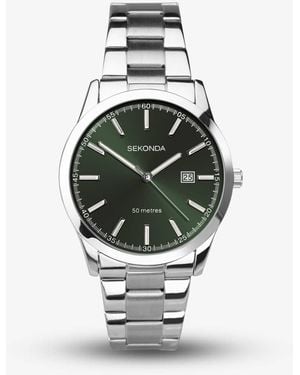 Sekonda Taylor Classic Dark Dial Watch 1946 - Green
