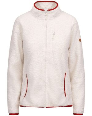 Trespass Fleece Jacket Tourley Polyester Soft Stone - Pink