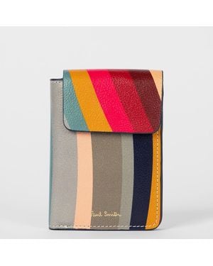 Paul Smith Swirl Fold Out Purse - Pink