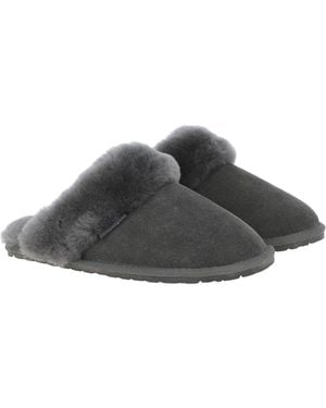 Fenland Sheepskin Sheepskin Mule Slipper - Grey