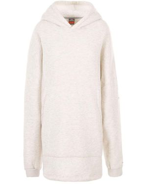 Trespass Hoodie Cosy Cotton Ghost - White