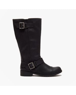 Rocket Dog Berry Heeled Boots - Black