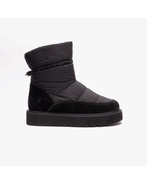 Hush Puppies Hush Puffies Slippers - Black