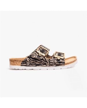 Rieker Light 69850-60 Flat Sandals - White