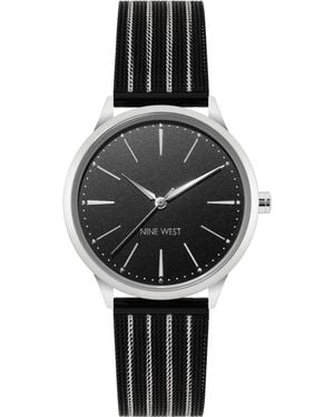 Nine West Nw-2567Svbk Ladies Watch - Black