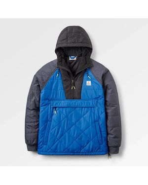 Passenger Charcoal Oceanic Insulated Anorak - Blue