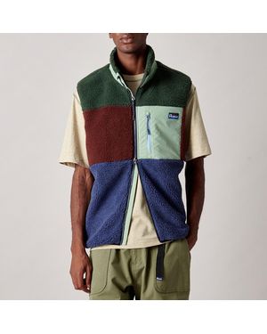 Penfield Multi Mattawa Zip Up Bodywarmer - Green