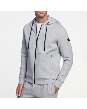 Hackett Stretch Cotton Hoodie - Grey