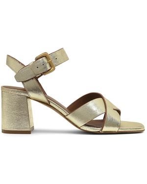 Radley Portland Terrace Block Heel Sandal Soft - Metallic