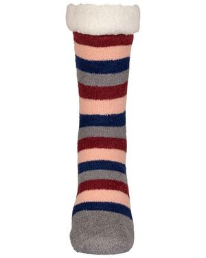 Trespass Knee High Socks Cinda Polyester Multicoloured - Blue