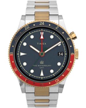 Timex Tw2U90600 Waterbury Watch - Blue
