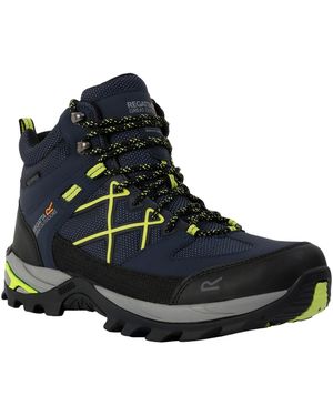 Regatta Walking Boots Samaris Iii Mixed/Lime Punch - Blue