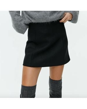 ARKET Jente Satin Skirt - Black