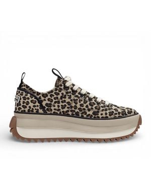 Tamaris Platform Trainers Print Trainer Shoes Textile - Grey