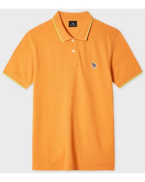Paul Smith Slim Polo Shirt - Orange