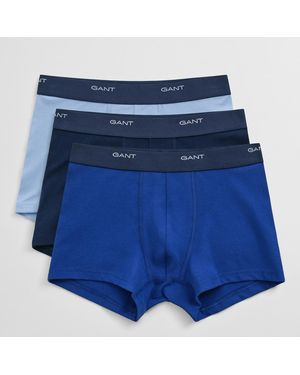 GANT 3-Pack Boxer Trunks - Blue