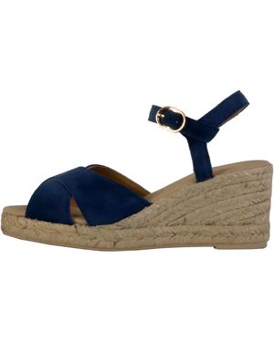 Geox D Gelsa Low C Sandals - Blue