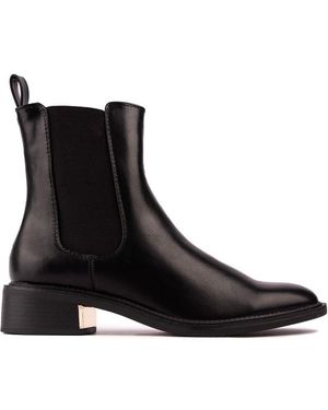 Sole Sister Harper Chelsea Boots - Black