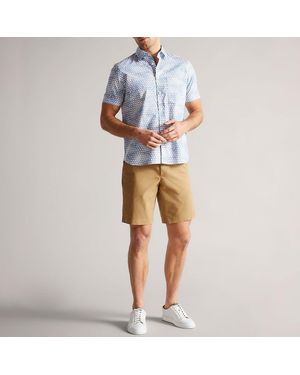 Ted Baker Ashfrd Chino Short - Blue