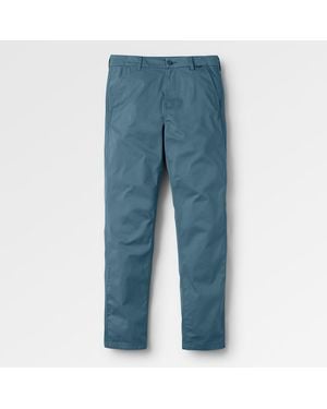 Passenger 365 Cotton Blend Chino Trousers - Blue