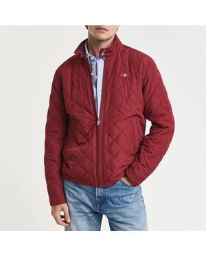 GANT Quilted Windcheater - Red
