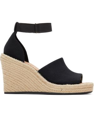 TOMS Heeled Espadrilles - Blue