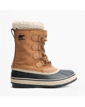 Sorel Winter Carnival Mid Calf Flat Boots - Brown