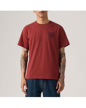 Levi's Faded Relaxed T-Shirt - Red