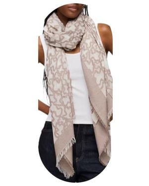 Tous Kaos & Cotton Scarf - Natural