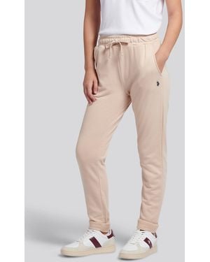 U.S. POLO ASSN. Light Cuffed Joggers - Natural