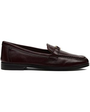 Radley Stockton Row Trim Square Toe Loafer Bordeaux - Brown