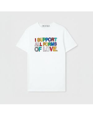 Off-White c/o Virgil Abloh T-Shirts Pride - White