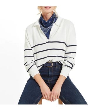 Schoeffel Roseland Stripe Jumper - Blue