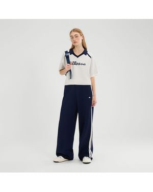 Ellesse Brunelli Knitted Polo - Blue