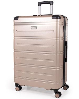 Pierre Cardin Lyon Hard Shell Suitcase Set Travel Luggage - Natural