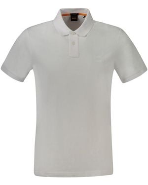 BOSS Paddy Polo Shirt Short Sleeve 50413240 - Grey