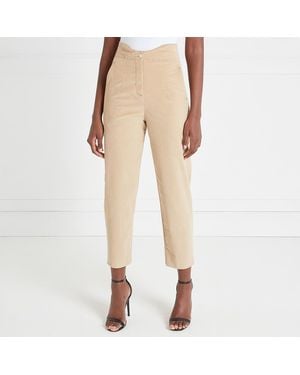 Temperley London Orlando Corduroy Trouser - Natural