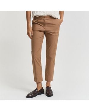 GANT Caramel Slim Slack - Brown