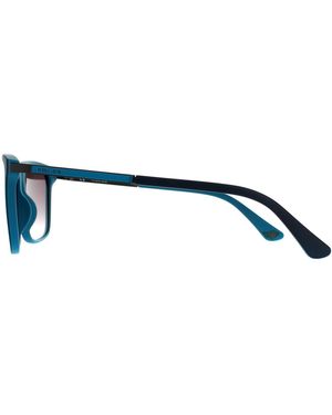 Police Sunglasses Spla56 Record 1 Wtrx Gradient Mirrored - Blue