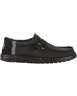 HEYDUDE Wally Elevated Basics Shoes - Black