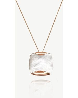 Sarah Alexandra Rose Times Square Mother Of Pearl Pendant - Metallic